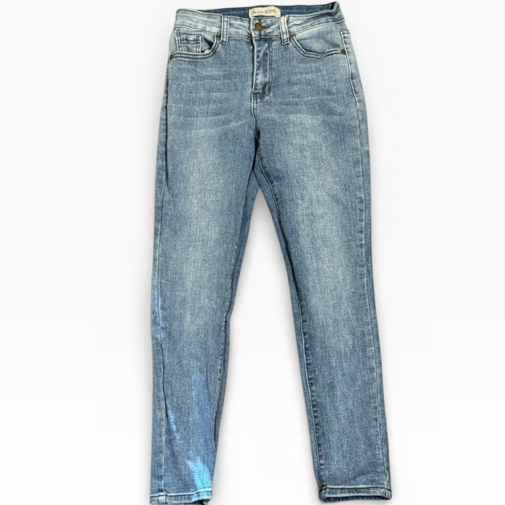 love SOHO skinny jeans size 7 no distressing work jeans